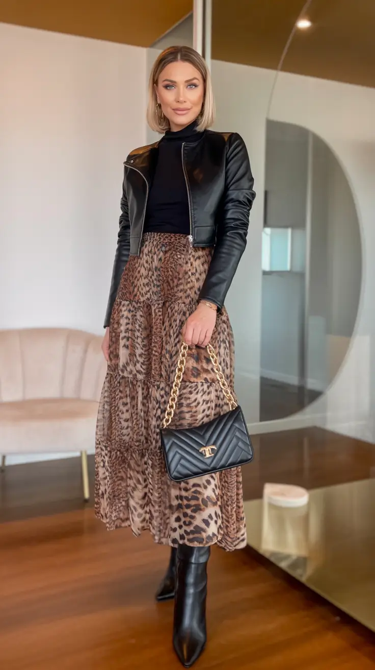September outfits Fierce Meets Refined in Fall Neutrals