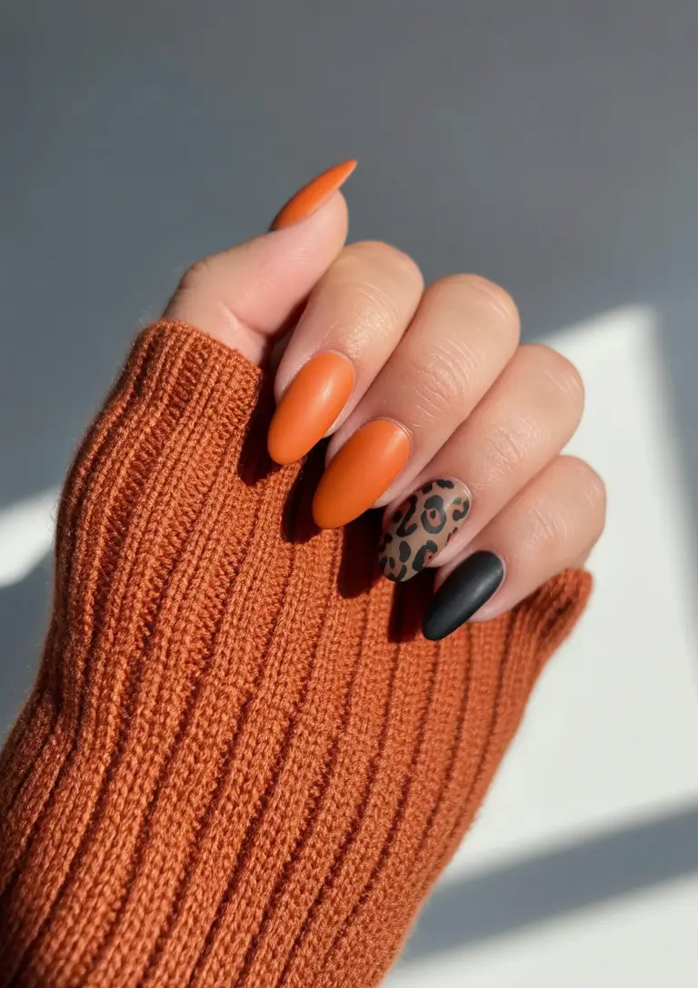 fall nail colors for fair skin pumpkin spice wild edge