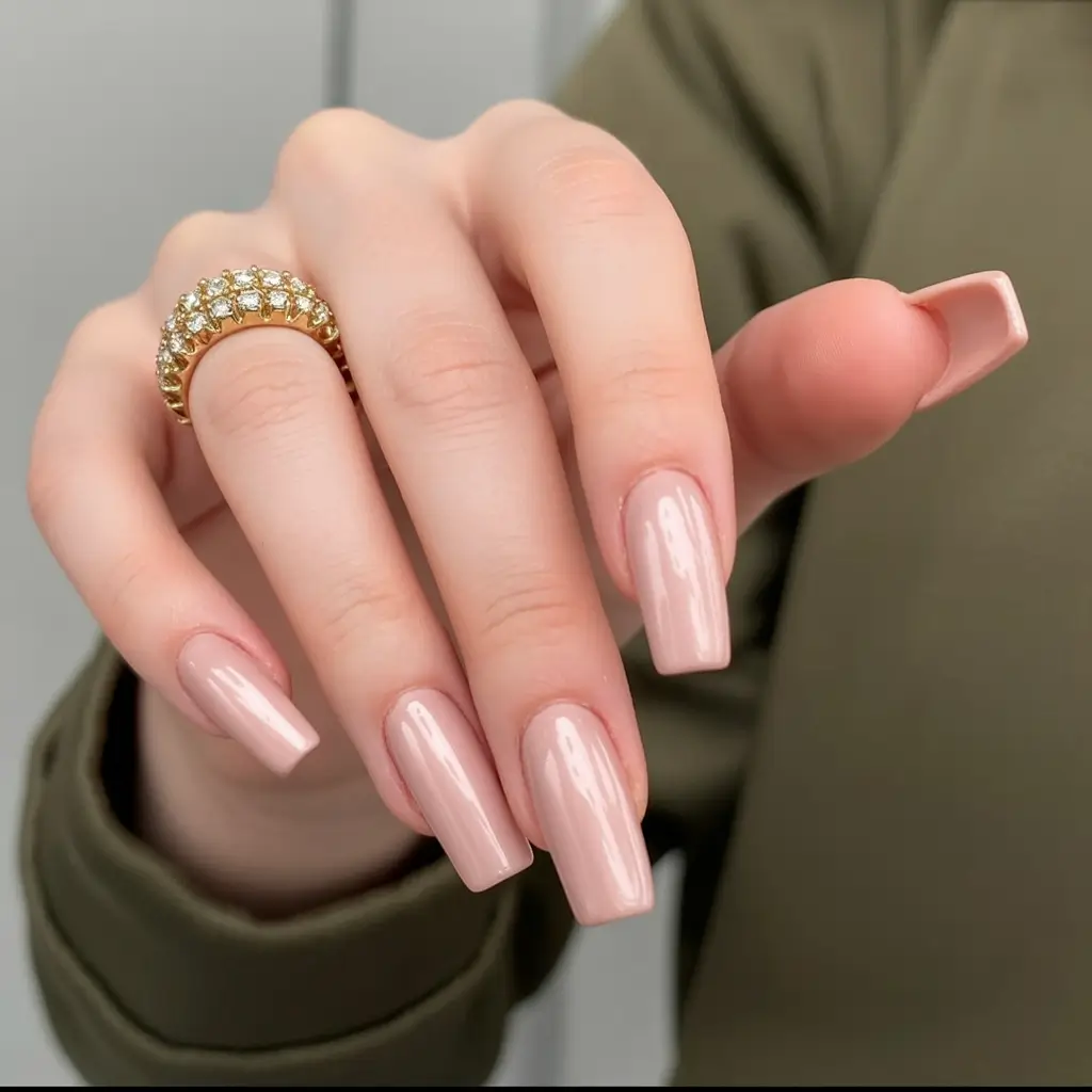 fall nail colors for fair skin blush nude sophistication