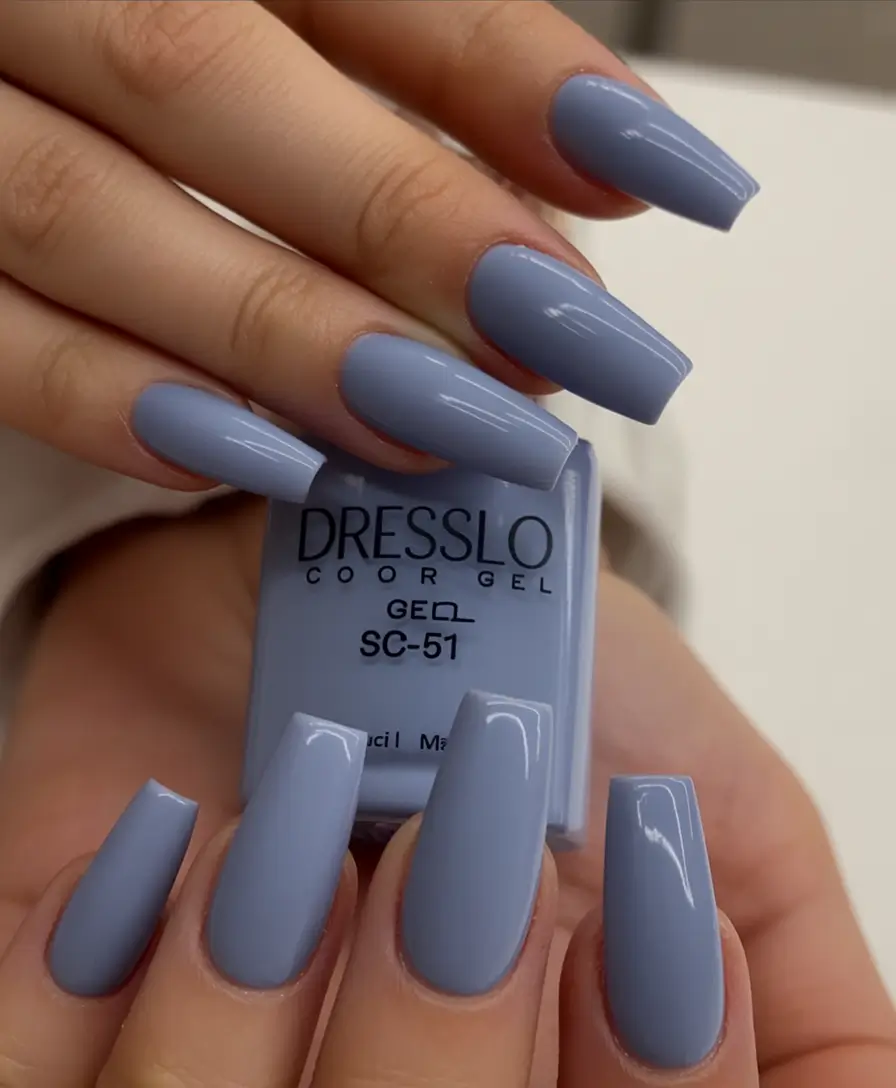 Fall nail colors for medium skin Periwinkle Power