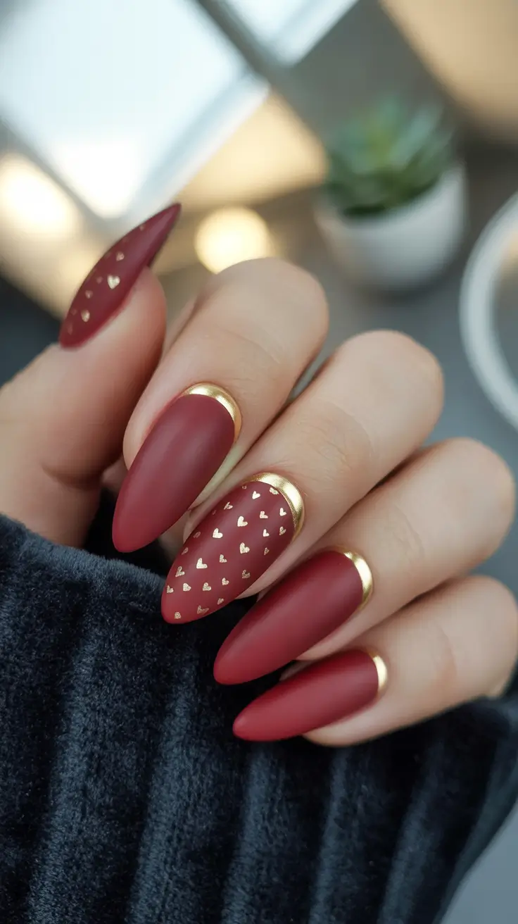 Fall nail colors for medium skin Velvet Red Romance