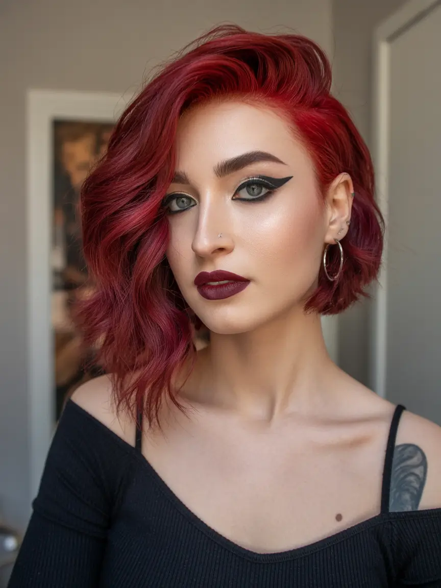 September haircuts Crimson Wave Bob