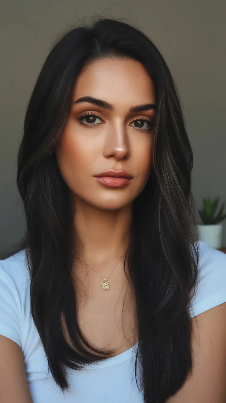 Fall Oval Face Haircuts Modern Face-Framing Long Layers