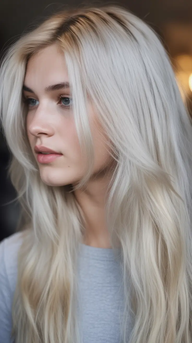 Fall Oval Face Haircuts Ultra Long Layers with Light Feathering