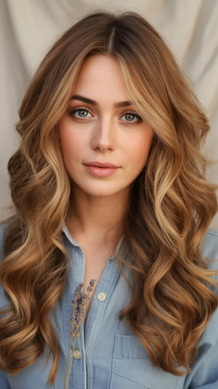 Fall Oval Face Haircuts Romantic Barrel Curls with Soft Layers