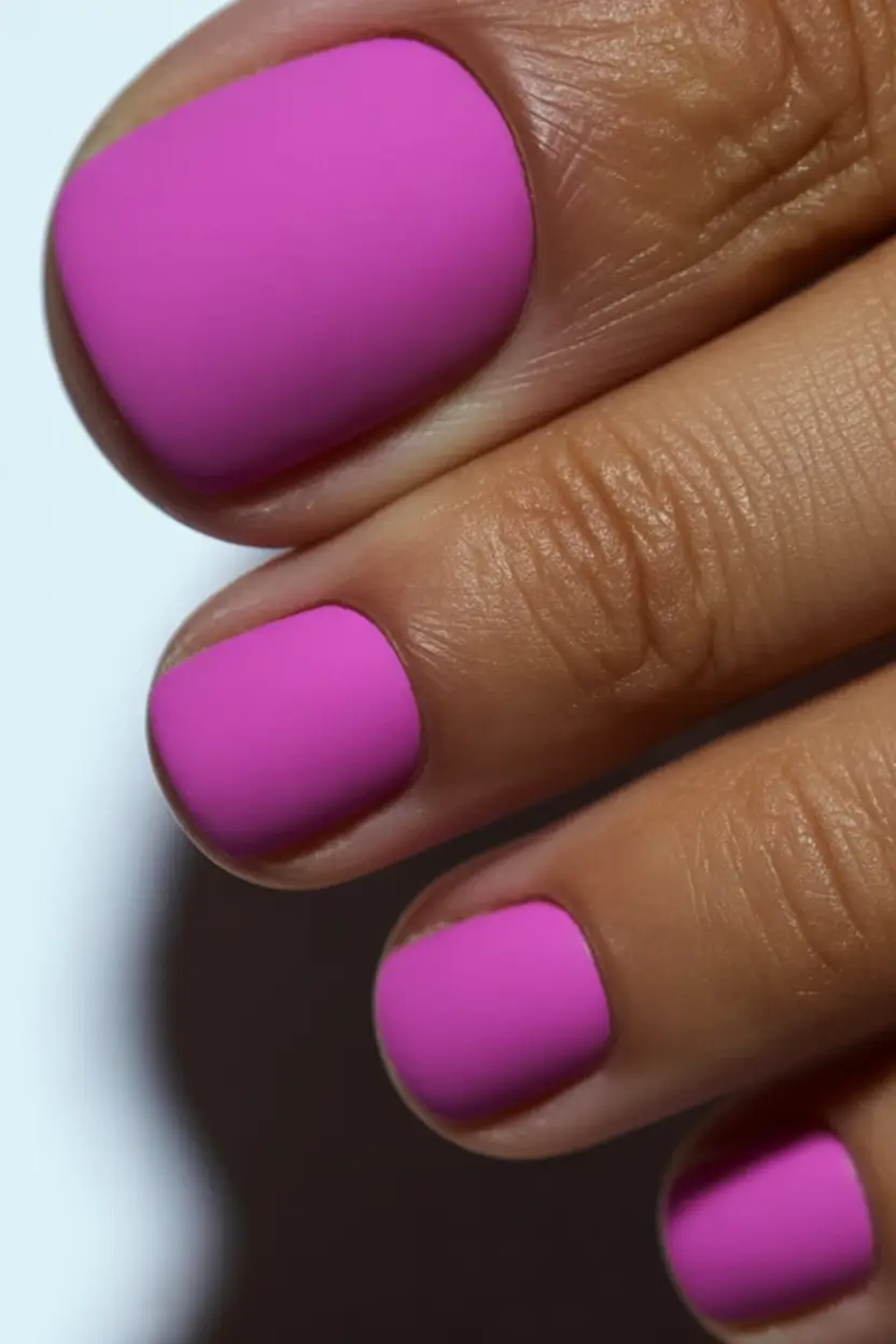 Fall Toe Nail Colors Berry Matte Pop