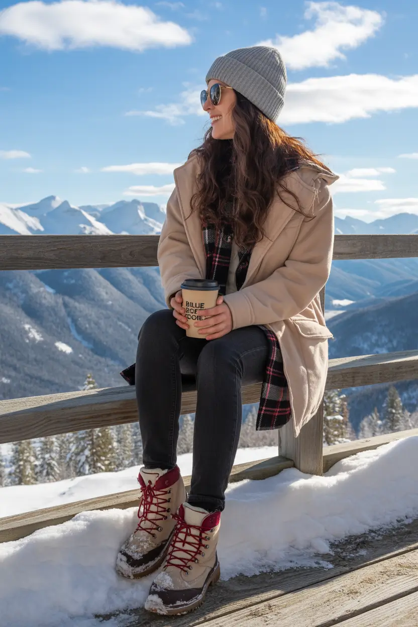 fall winter outfits Mountain Chalet Layers