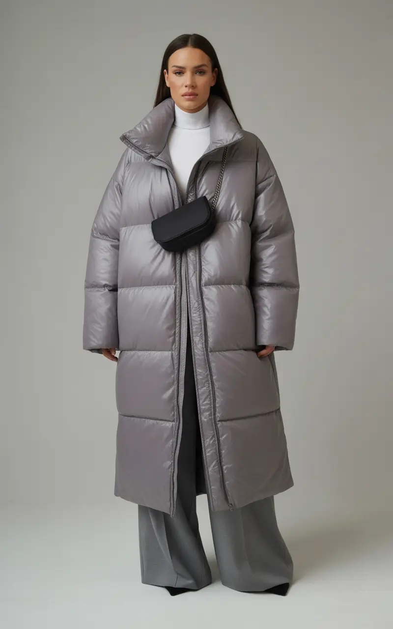 fall winter outfits Polished Monochrome Drama