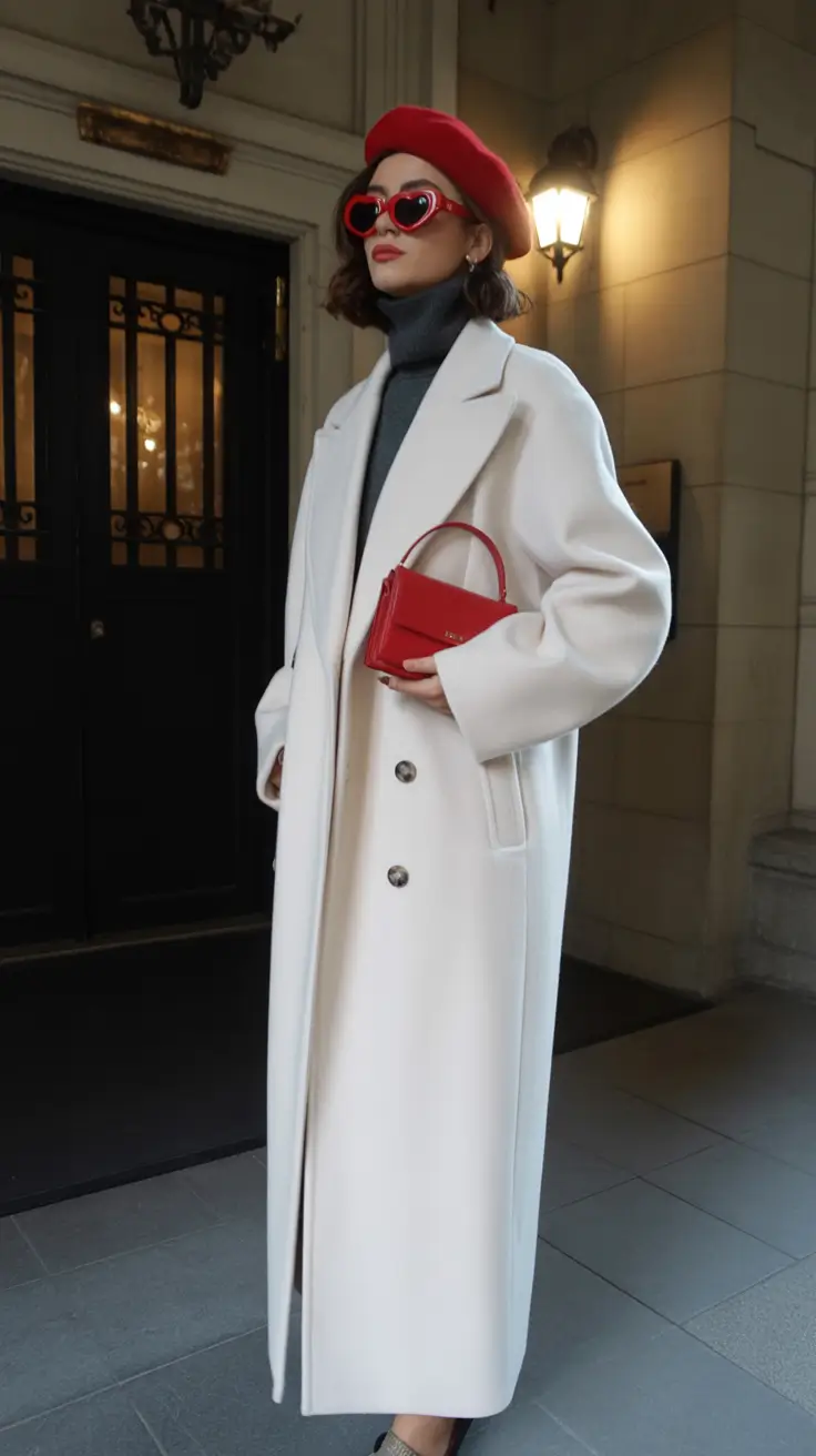 winter birthday outfit Parisian Winter Romance