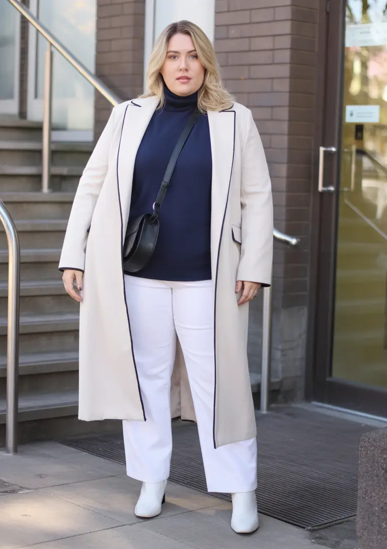 winter-capsule-wardrobe-for-plus-size-women-Navy-and-White-Refinement