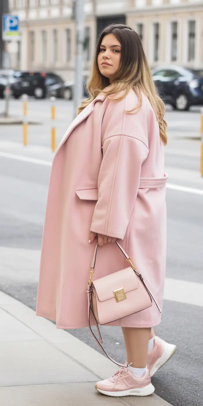winter-capsule-wardrobe-for-plus-size-women-Soft-Pink-Minimalism