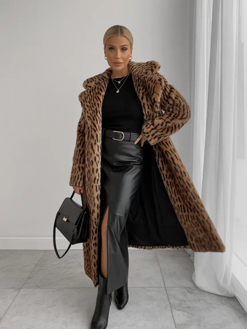 winter-fits-Leopard-Print-Luxe-With-a-Skirt-Detail
