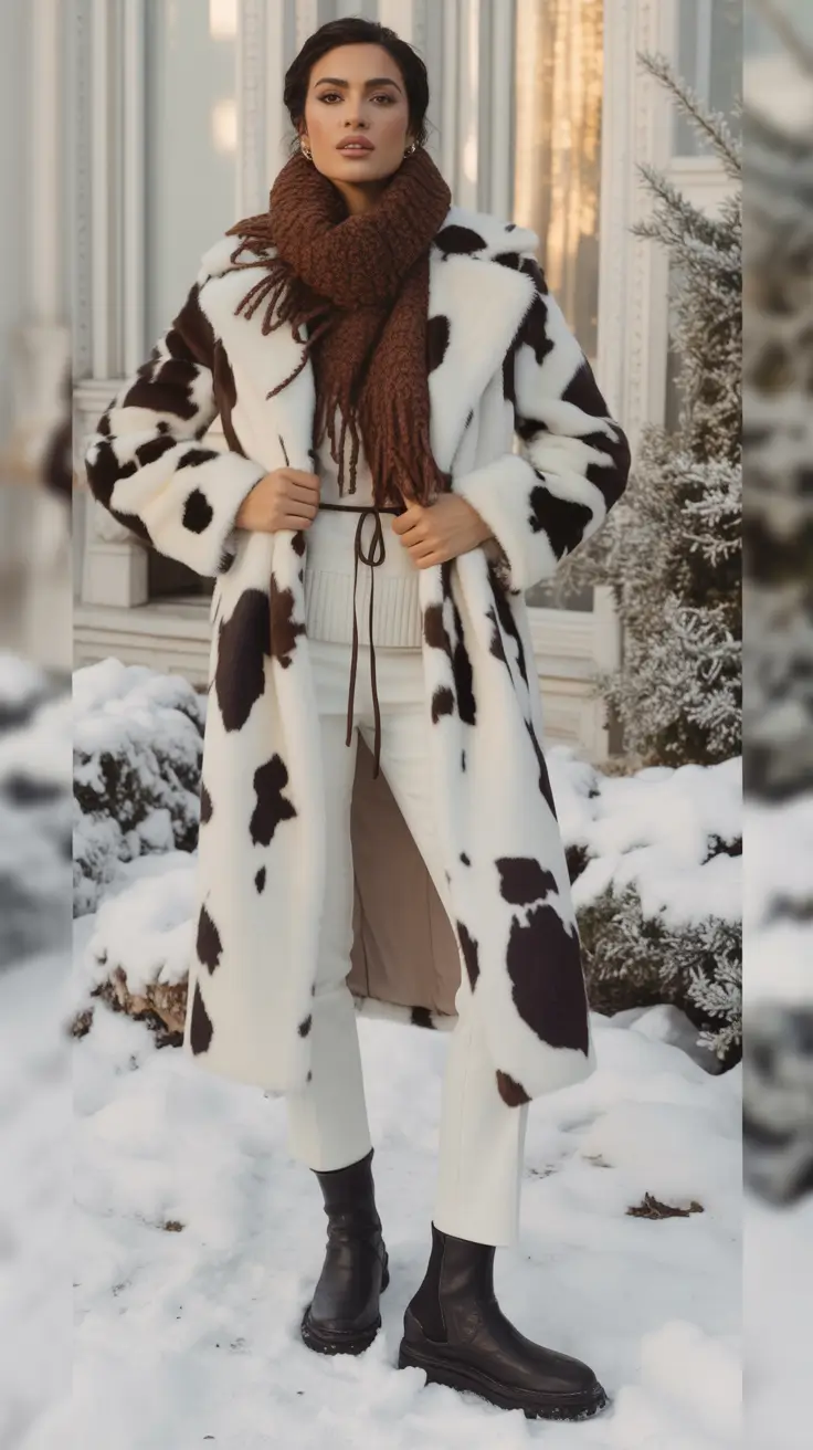 casual-winter-outfits-Bold-Statement-Coat-with-Smart-Contrast