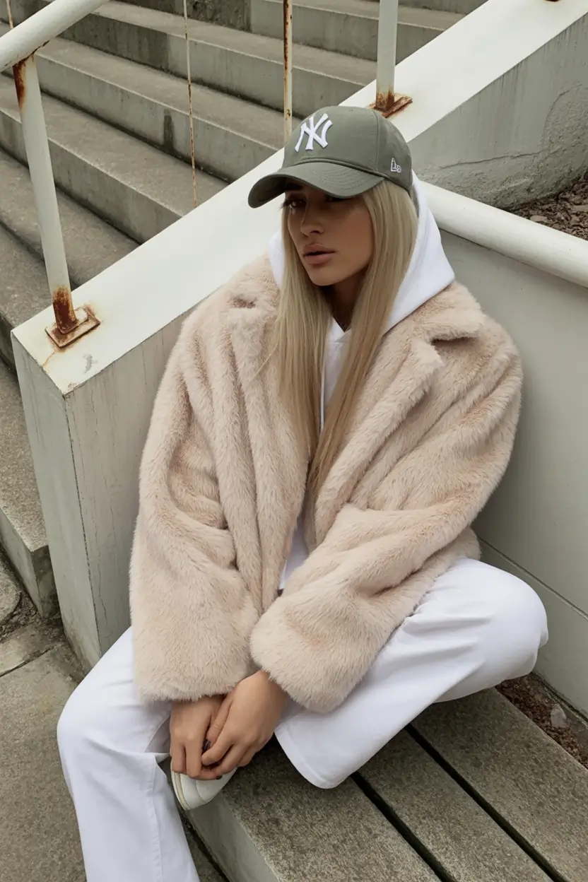 cute winter outfits Sporty Luxe Streetwear
