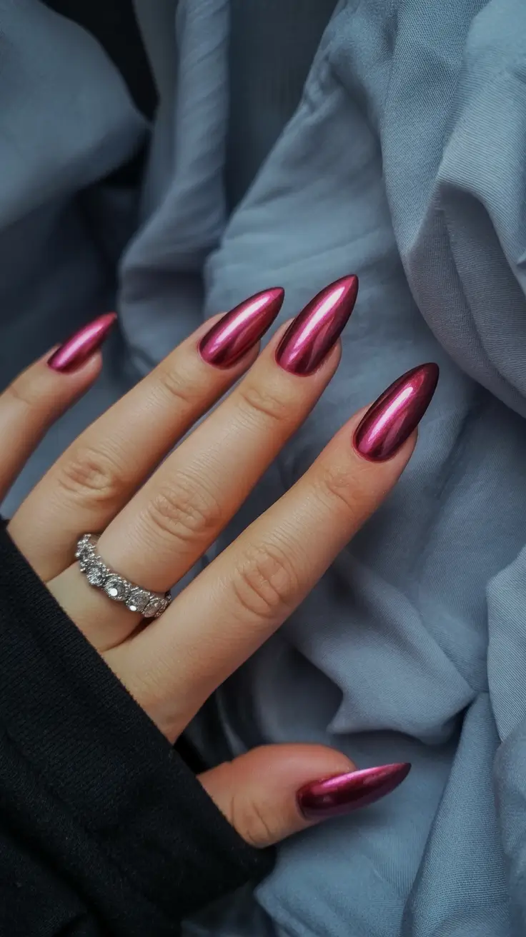October-nails-color-Berry-Chrome-Shine