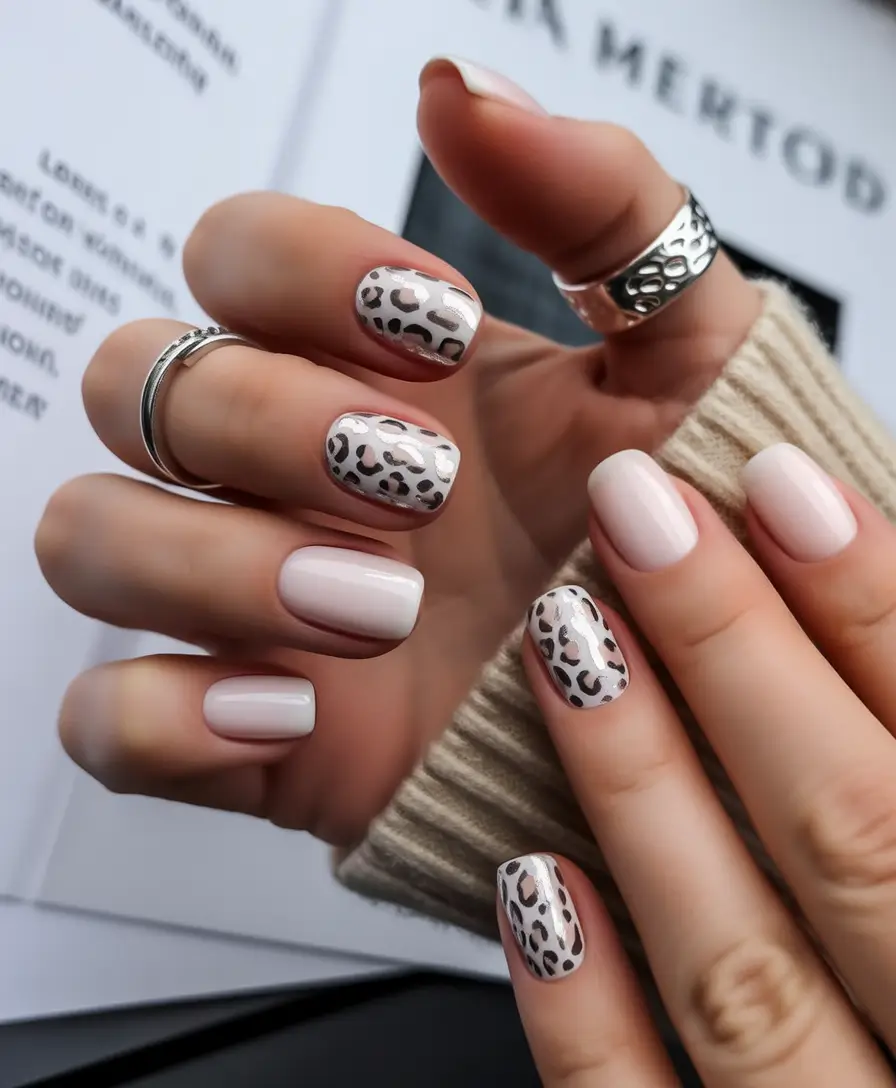 October-nails-design-Neutral-Leopard-with-Short-Tips