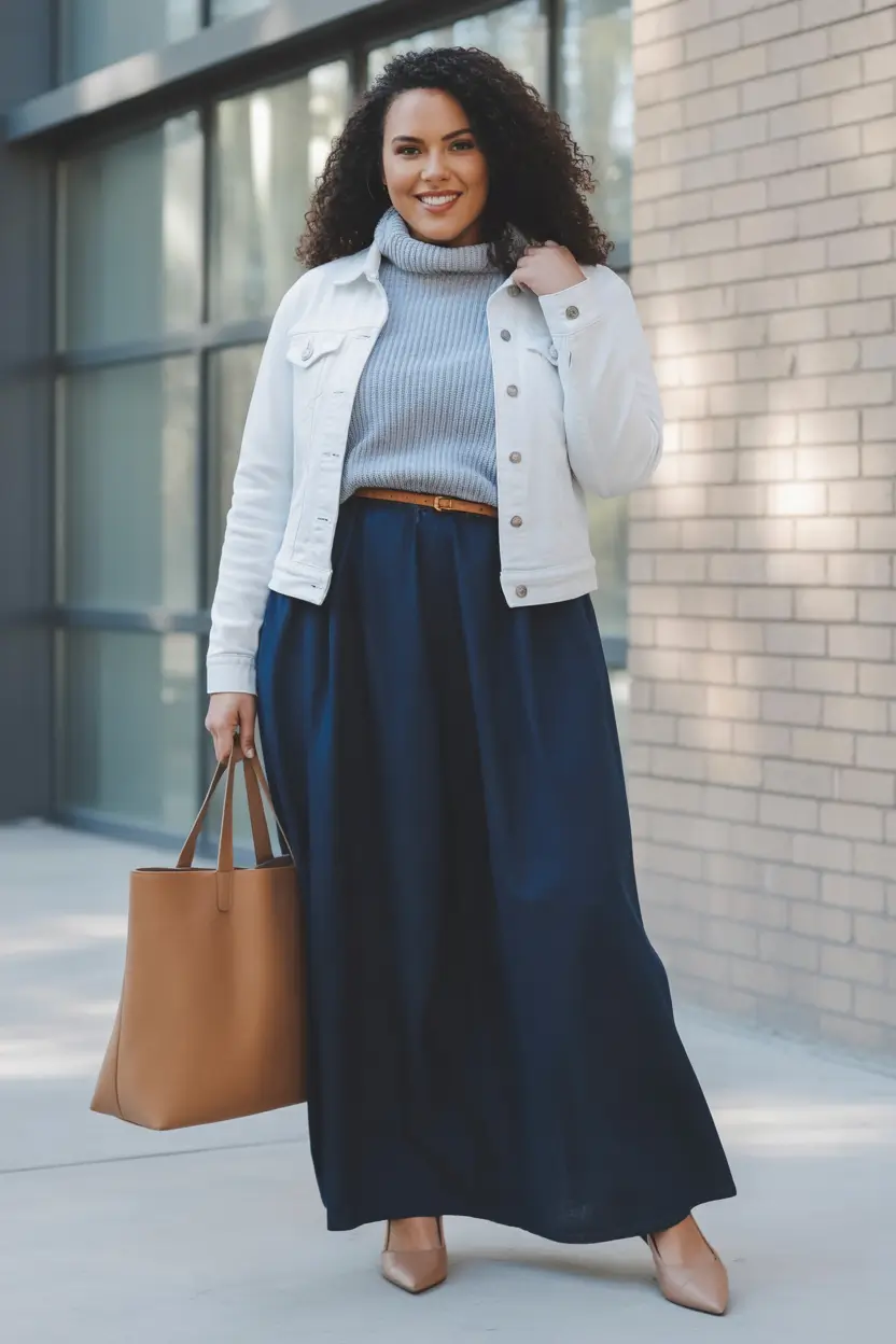 Fall outfits Navy and Neutral Harmony