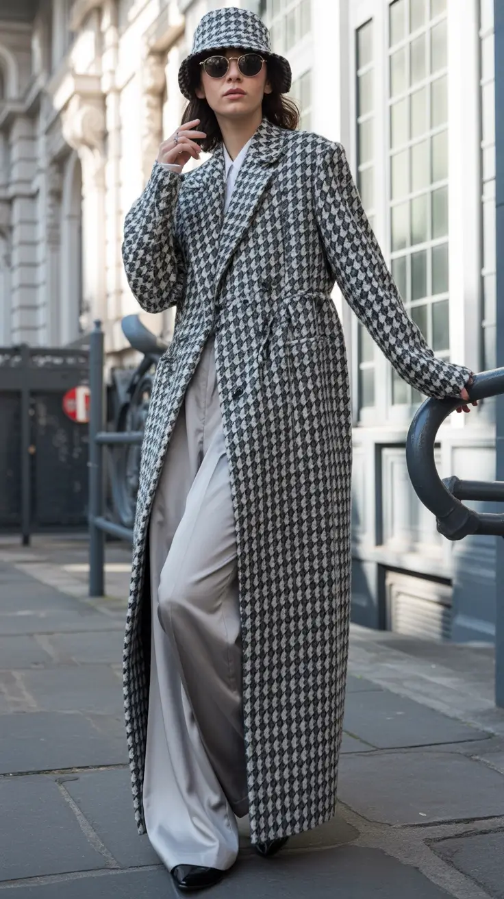 winter fashion inspo Houndstooth Heritage
