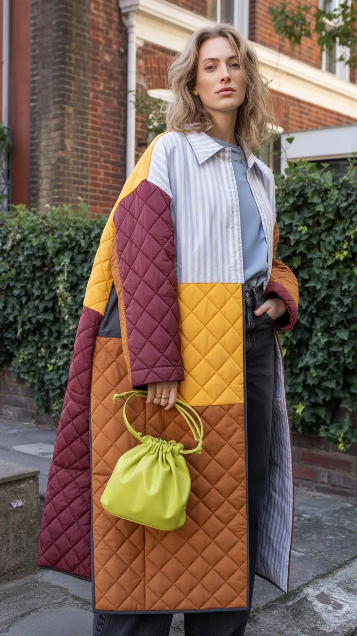 Winter fashion inspo Patchwork Modernity