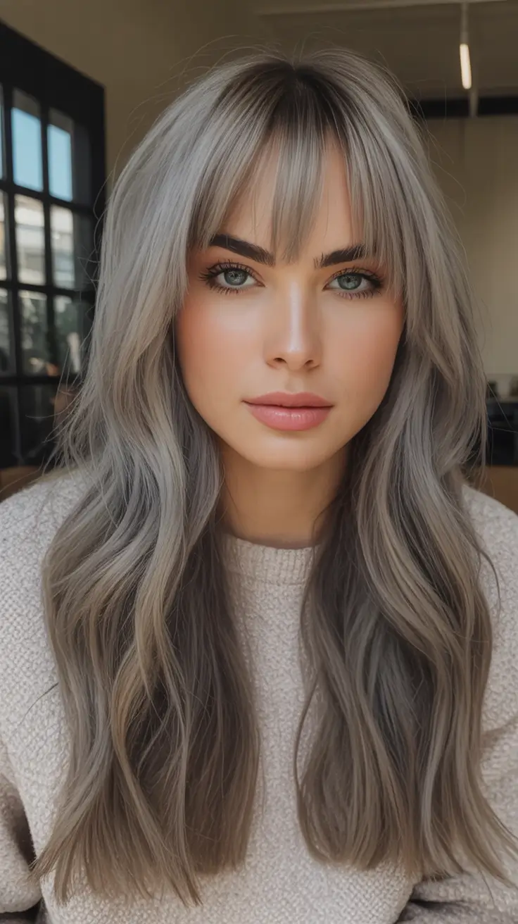 winter hair colors Mushroom Brunette Luxe