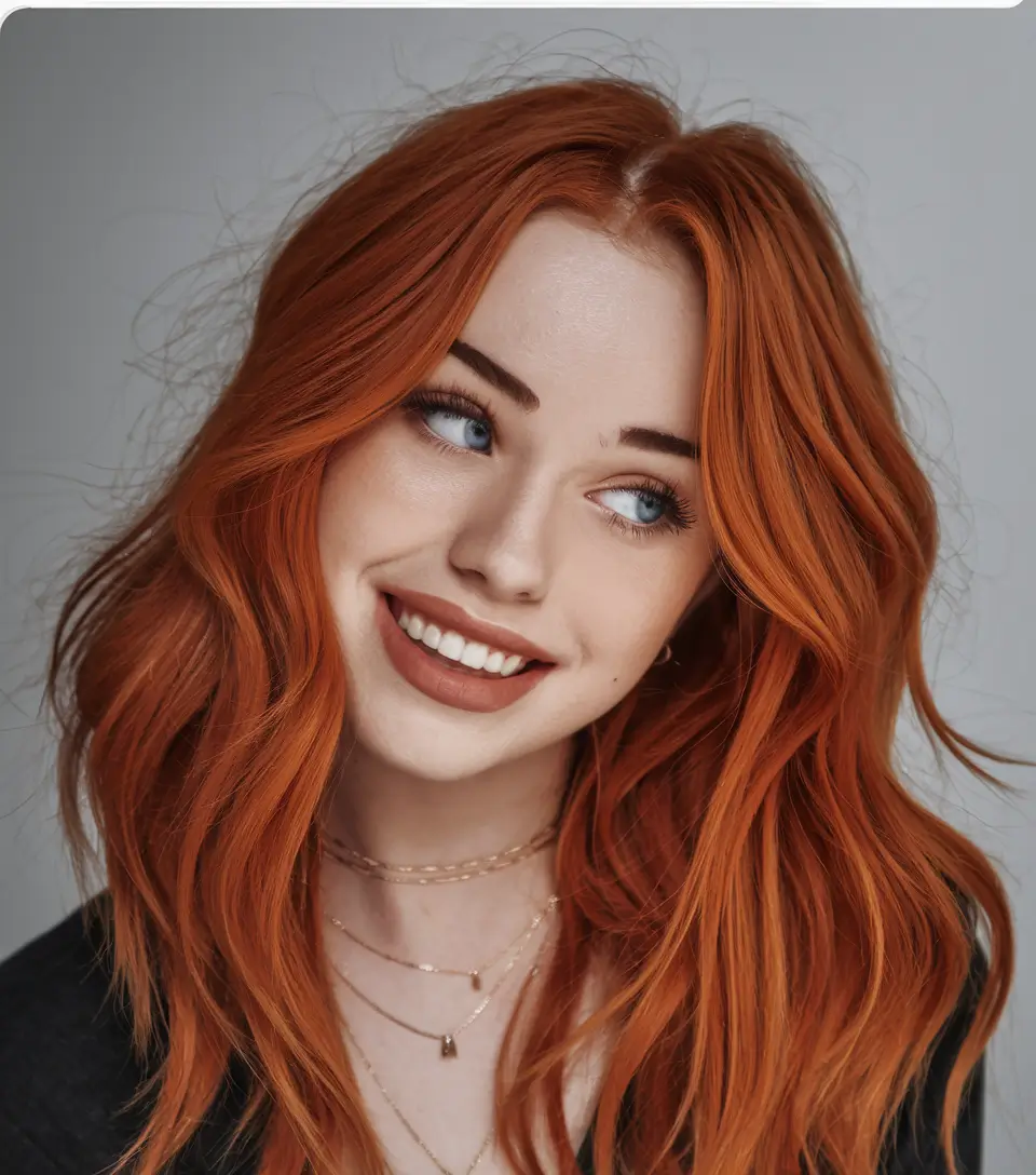 October hair color Classic Copper Glow