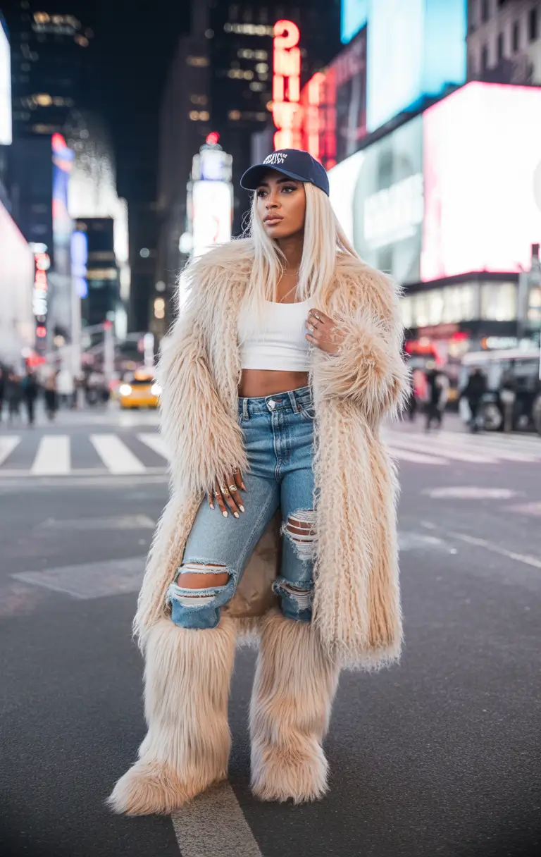 winter-outfits-blackgirl-Maximalist-Fluff-in-the-City