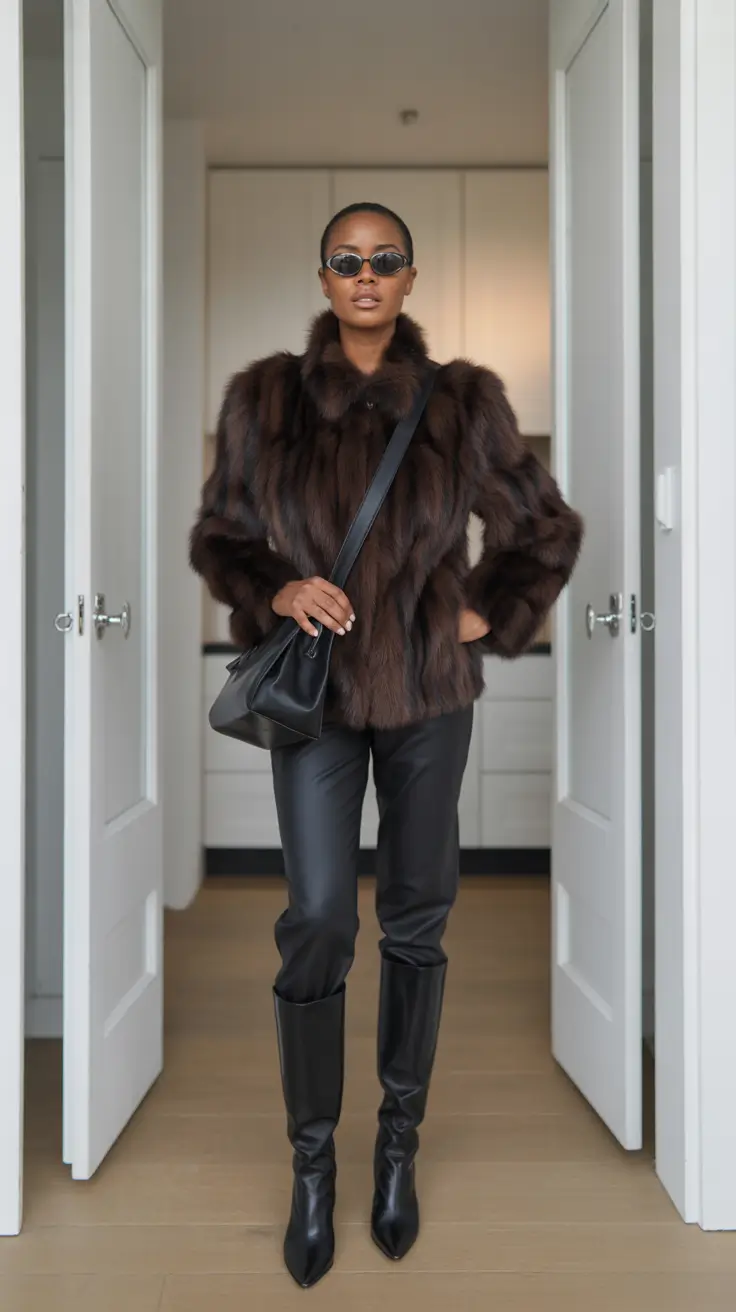 winter-outfits-blackgirl-Chocolate-Fur-Luxe