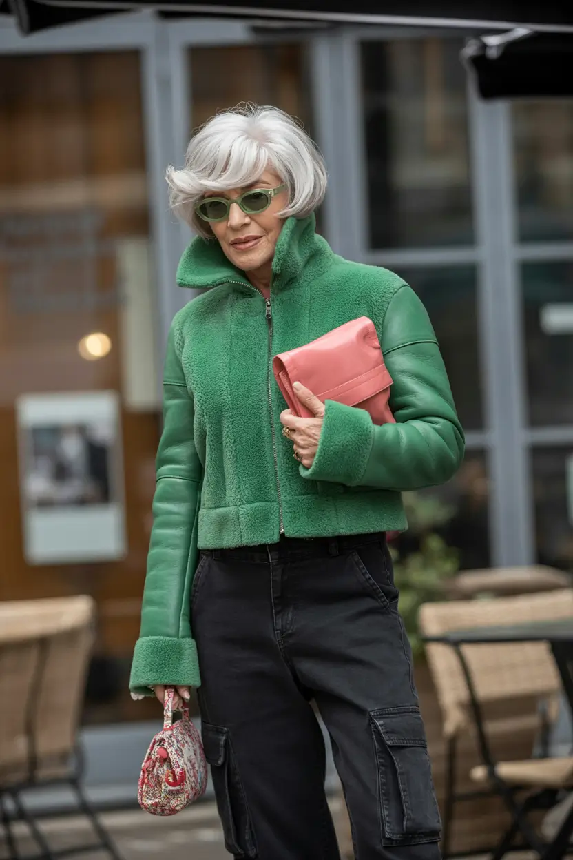 winter outfits over 60 Classic Neutrals With a Wild Twist