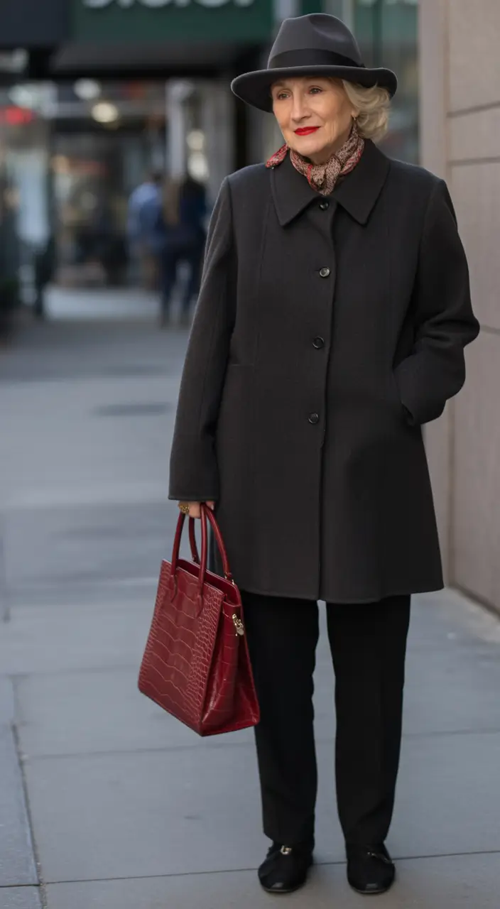 winter outfits over 60 Classic Neutrals With a Wild Twist