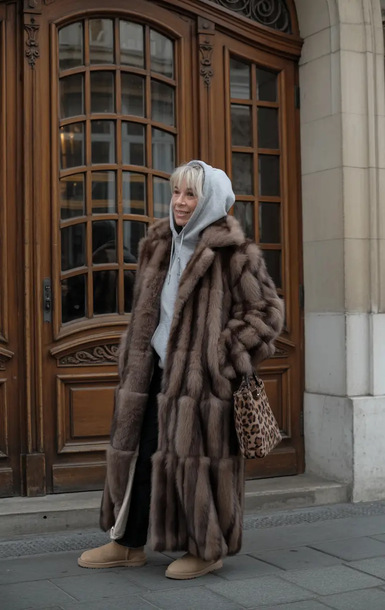 winter outfits over 60 Classic Neutrals With a Wild Twist