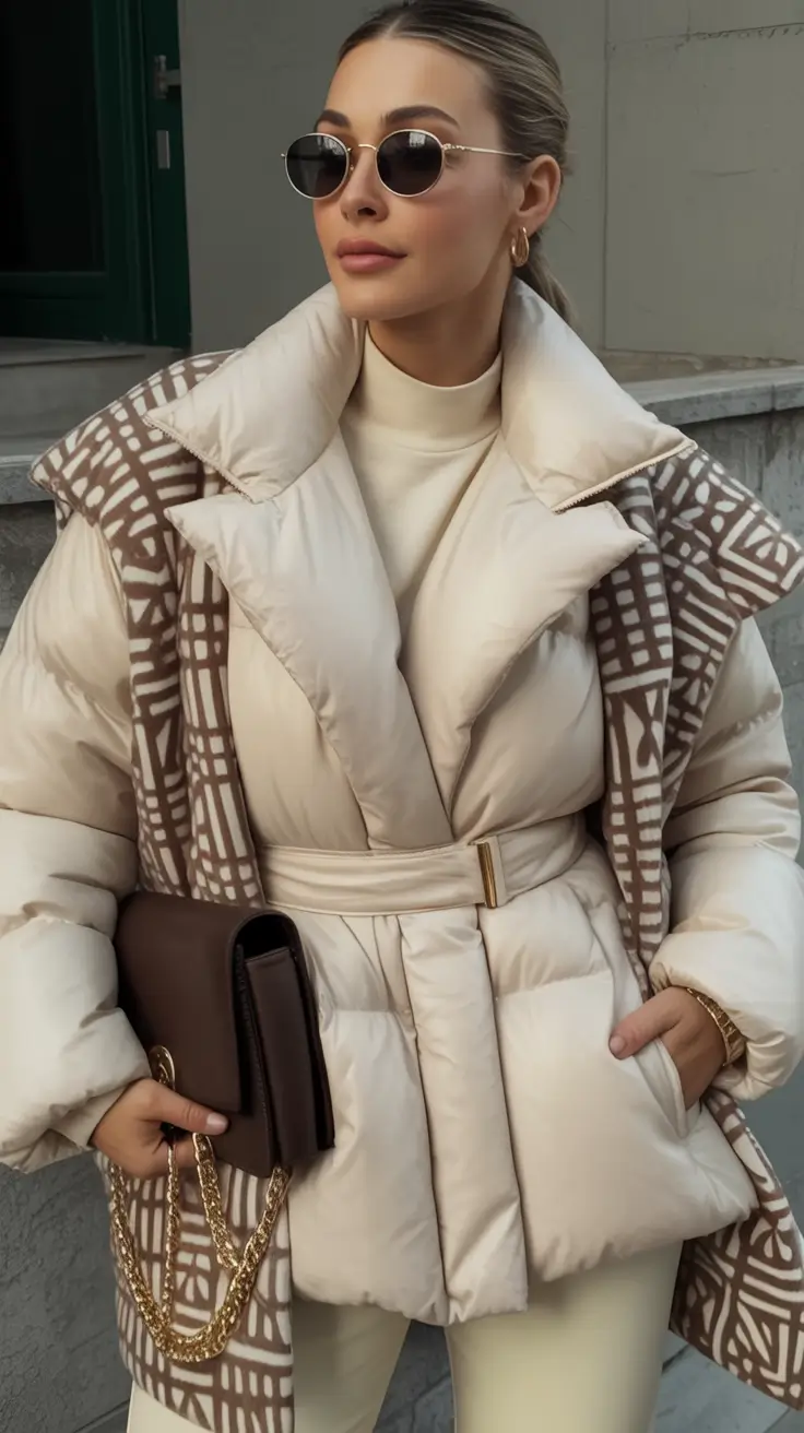 winter outfit inspo Effortless Cream Elegance