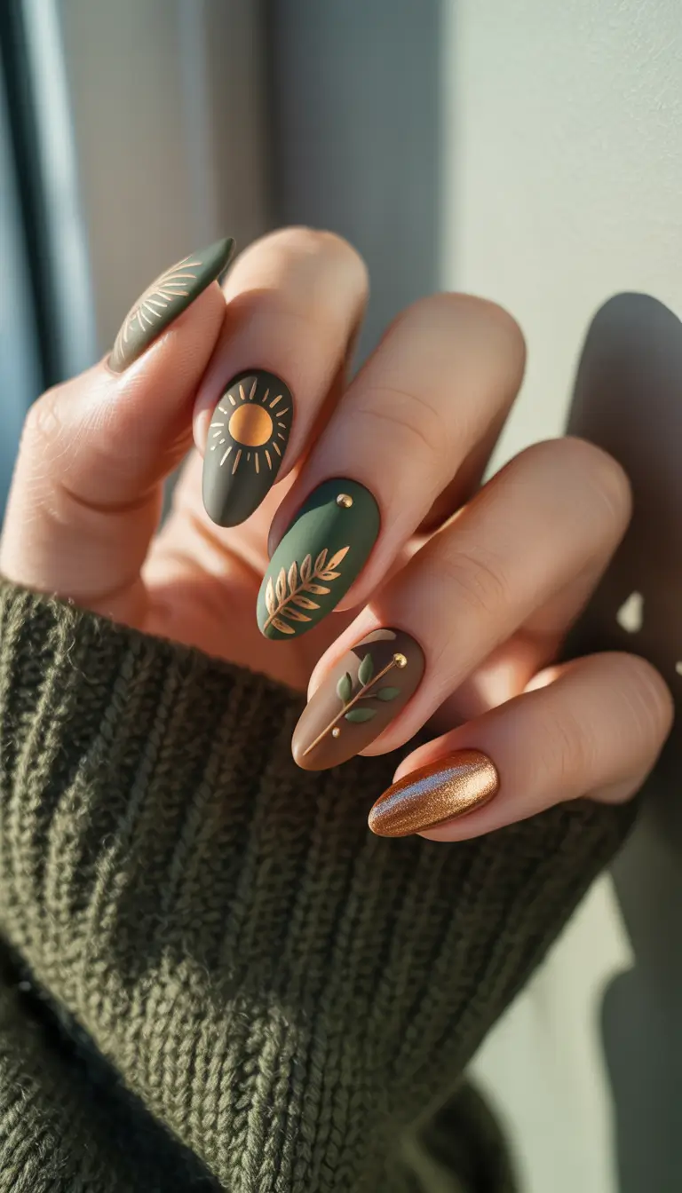 fall/winter-nails-color-2025-forest-gold-mystique