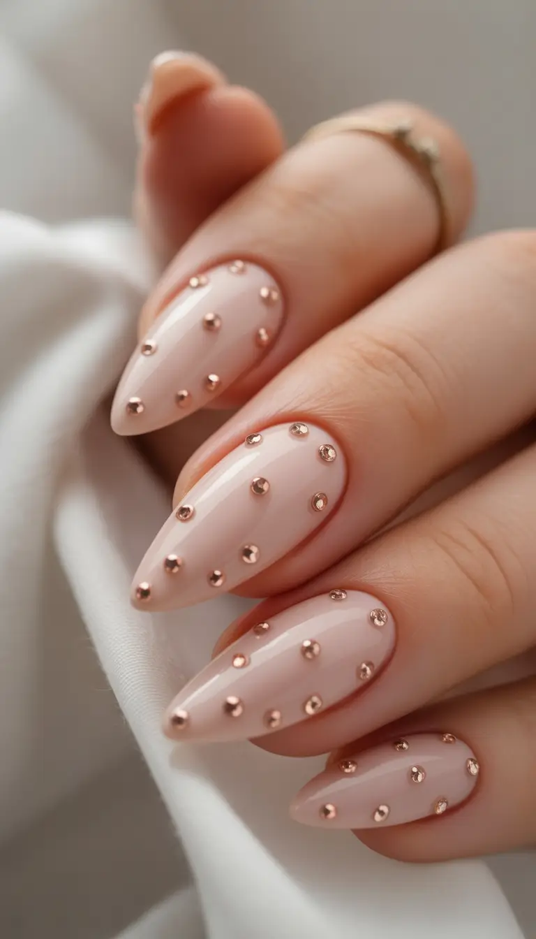 fall/winter-nails-color-2025-blush-almond-studded
