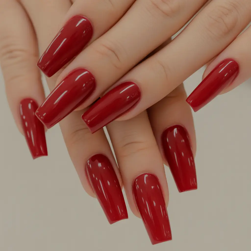fall/winter-nails-color-2025-classic-crimson-drama