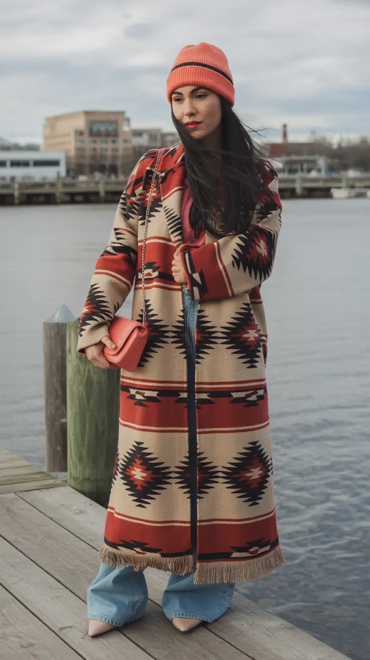trendy winter outfits Bold Southwestern Energy