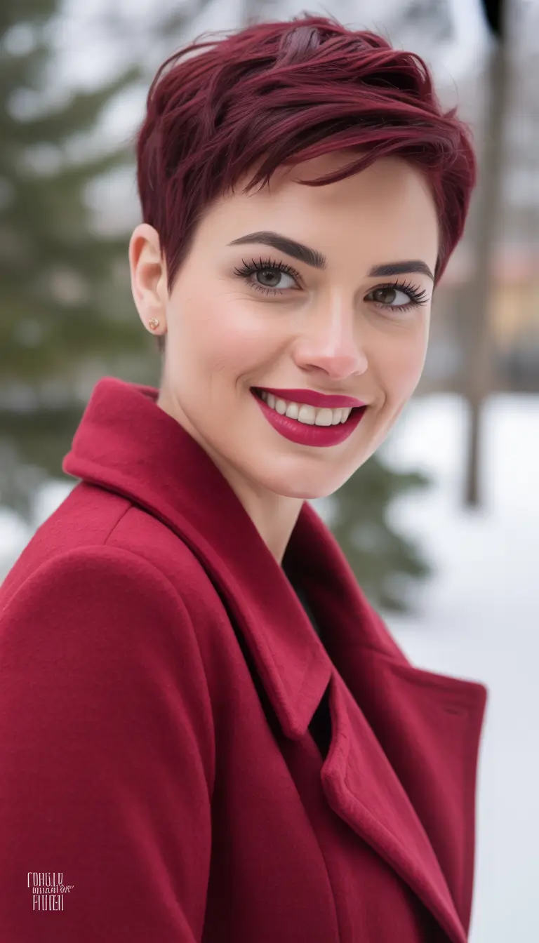 winter-haircuts-Deep-Burgundy-Modern-Crop