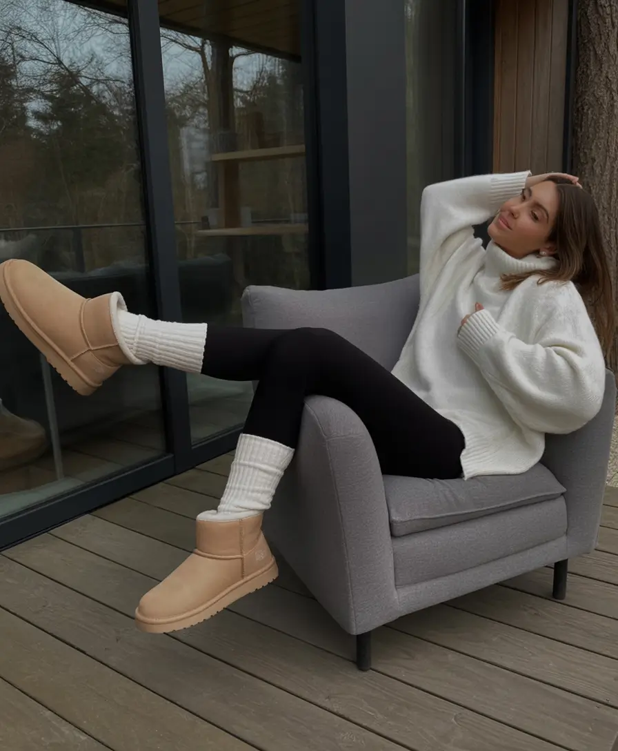 uggs outfit Relaxed Minimalist Comfort