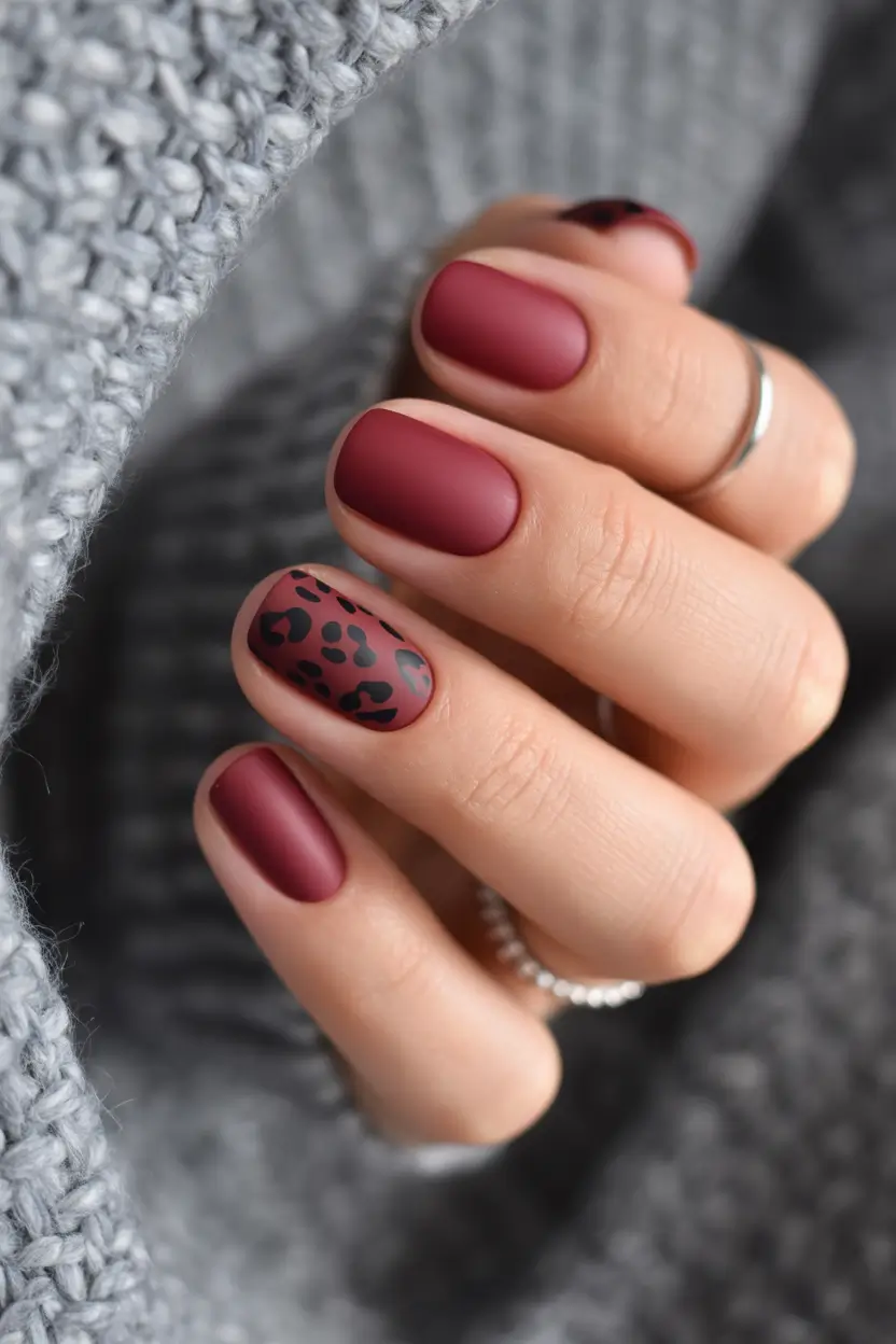 2026 Velvet Burgundy Animal