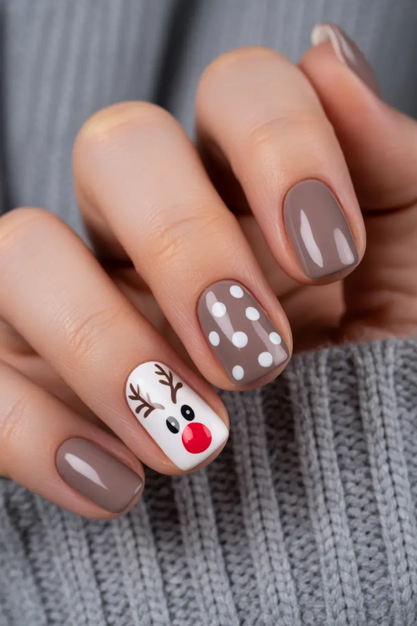 2025 Reindeer Cocoa Charm