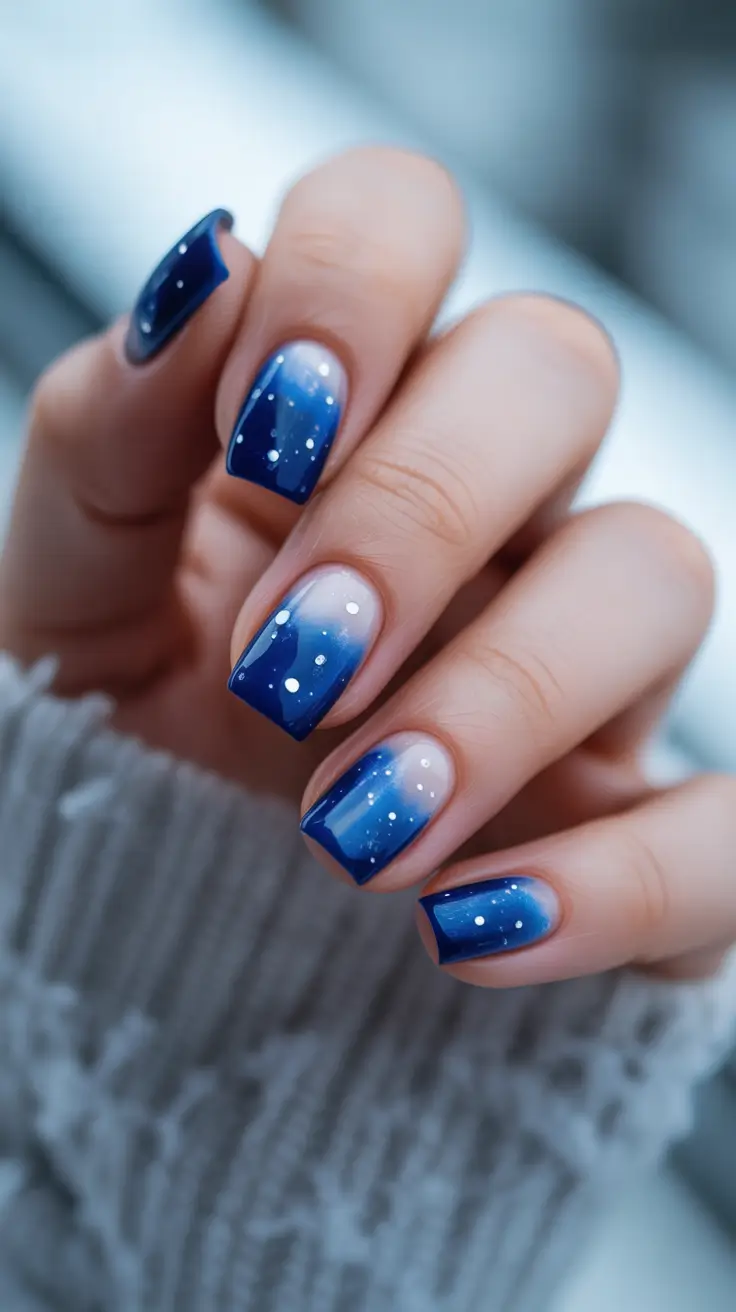 blue-winter-nails-2025-2026-Falling-Snow-Gradient-Magic