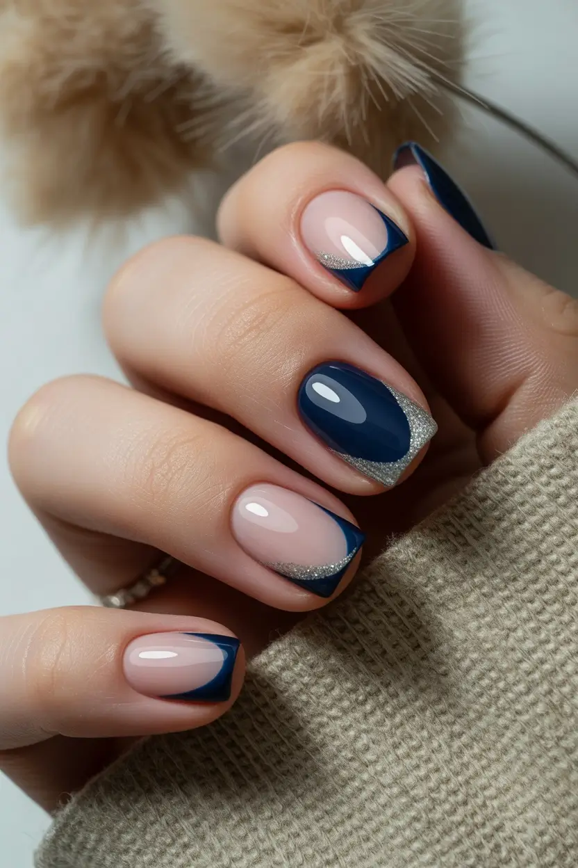 blue-winter-nails-2025-2026-Modern-French-with-Navy-Edges
