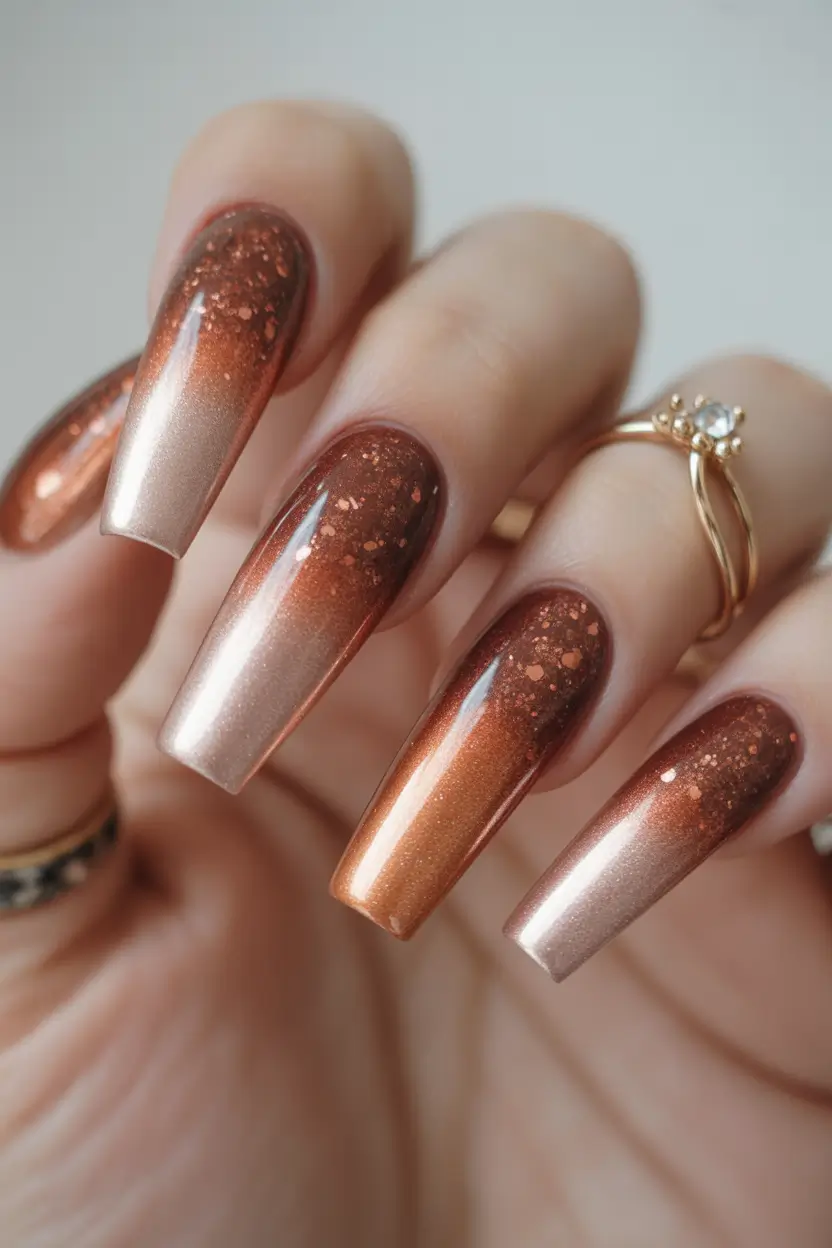 winter-nails-design-and-color-Bronze-Mocha-Glow