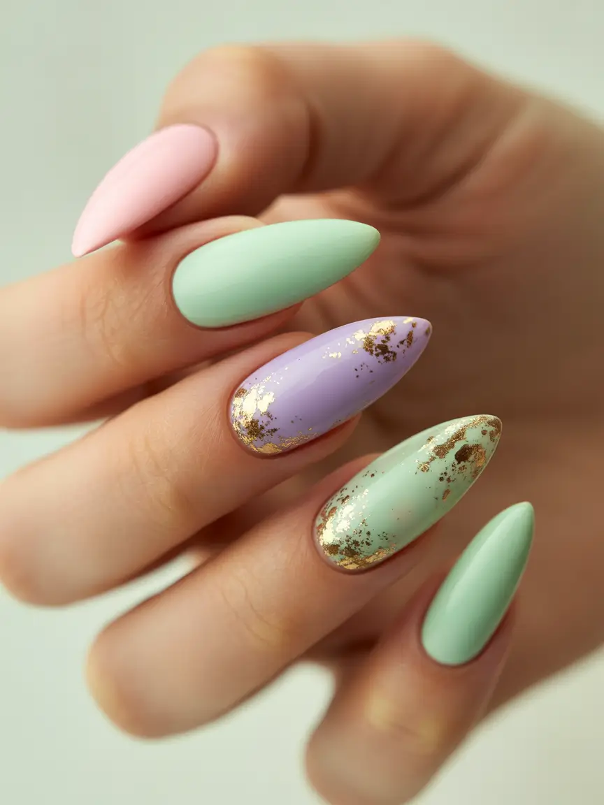 winter-nails-design-and-color-Pastel-Galaxy-Shine