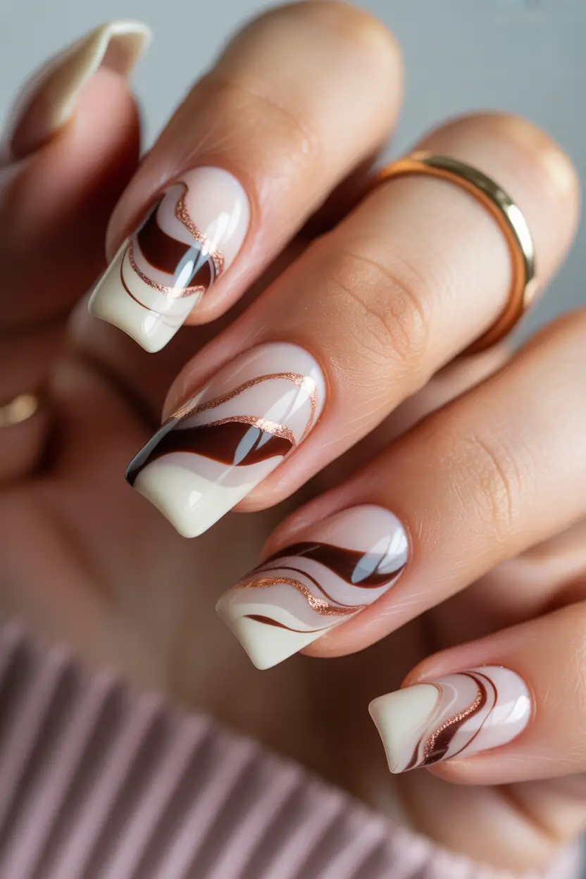 winter-nails-design-and-color-Mocha-Swirl-Delight