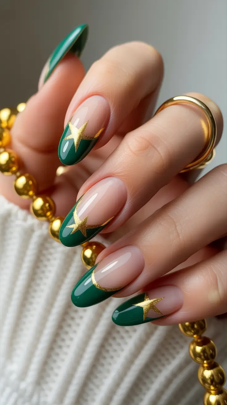 green-winter-nails-ideas-2025-2026-15