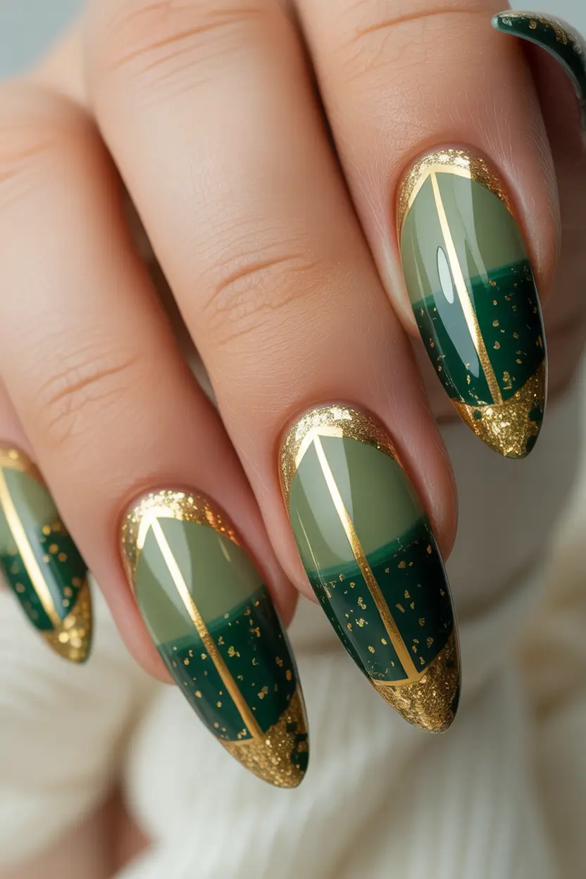 green-winter-nails-ideas-2025-2026-24