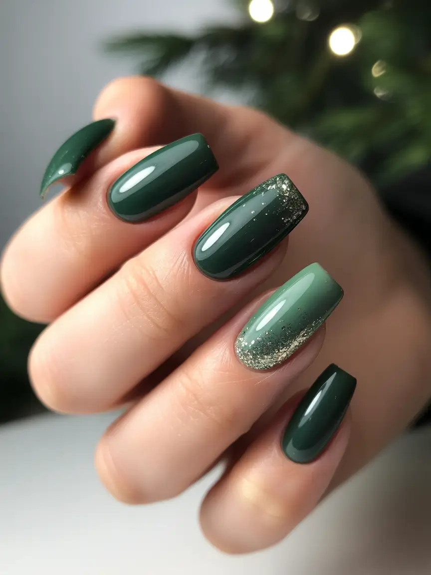 green-winter-nails-ideas-2025-2026-9
