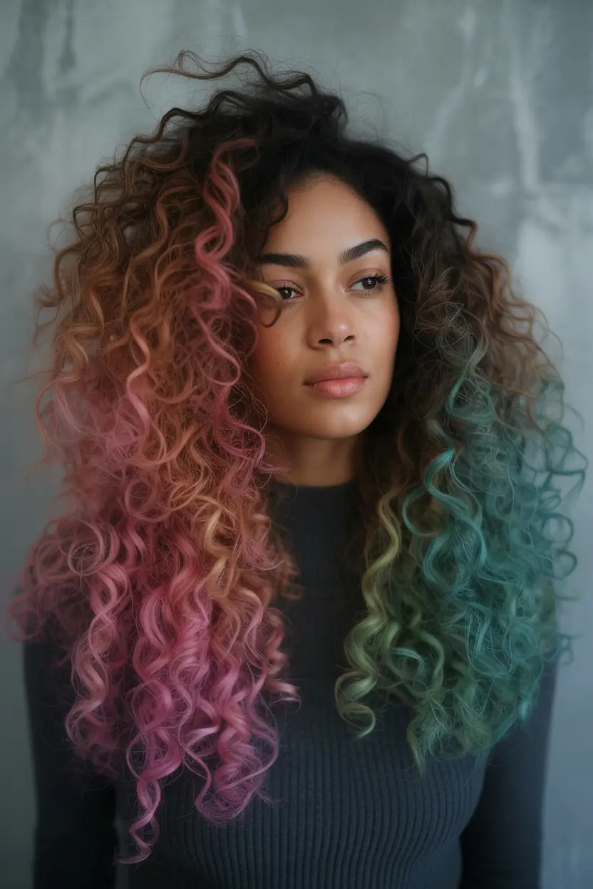 Long curly 2025 Winter Mermaid Curls