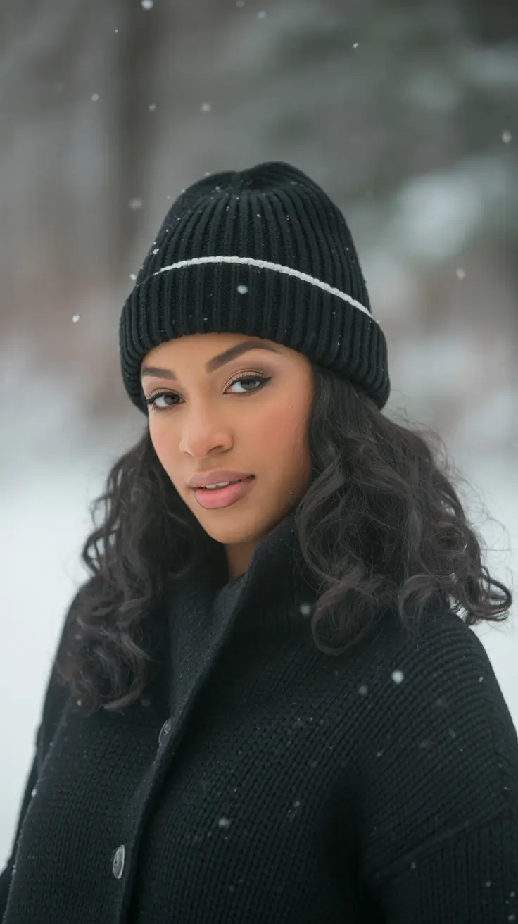 Short wavy 2025 Winter Waves with Cozy Confidence