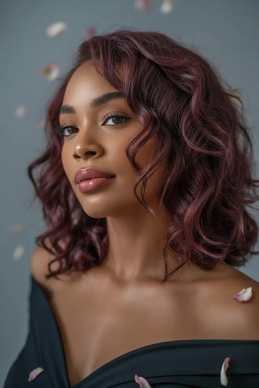 Vampire 2025 Berry-Toned Winter Bob